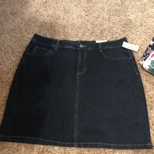 St. John’s Bay Blue denim skort